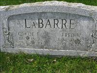 LaBarre, Fred W. and Chloe E.